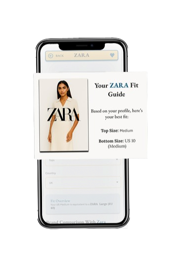 App screen, recommendations