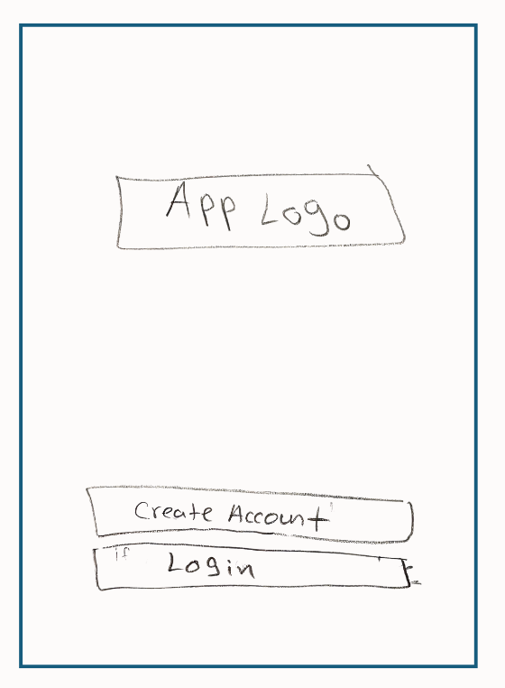 Welcome screen