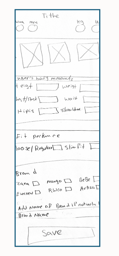 Log in screen